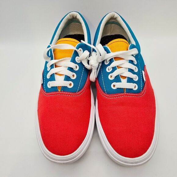 Vans Comfycush Era Multi Colored Colorblock Sneakers - Picture 3 of 11